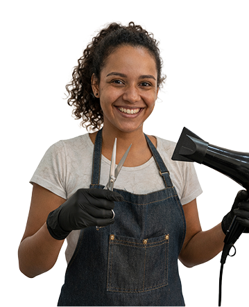 Profissionais da beleza